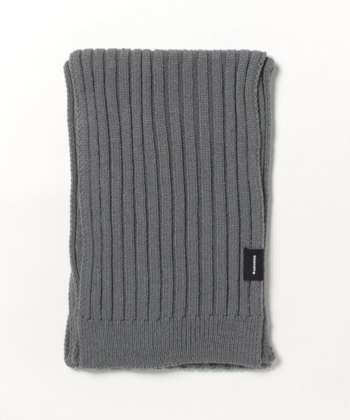 CONVERSE(コンバース)の「CONVERSE Simple Knit Muffler /ニット/マフラー/コンバース(マフラー・レディース・ベージュ/グレー・FREE)」の2枚目の写真