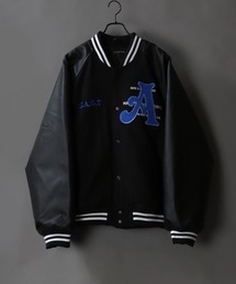 raglan sleeves oversize patch Stadium Jacket/ラグランスリーブ オーバーサイズ ワッペン スタジアムジャケット/スタジャン