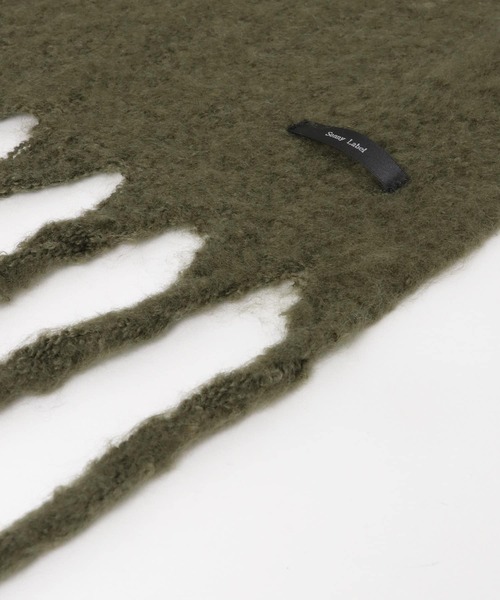 URBAN RESEARCH Sonny Label（アーバンリサーチサニーレーベル）の「フラッフィーボリュームマフラー（マフラー・レディース・ブルー/ベージュ/ブラック/カーキ・FREE）」の16枚目の写真