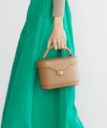 【雑誌掲載】【TREASURE TOPKAPI】 バンブーハンドル クラシック バニティ バッグ