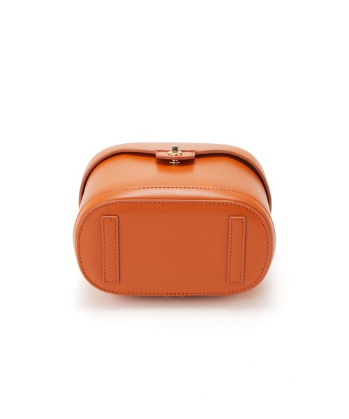 TREASURE TOPKAPI（トレジャートプカピ）の「【雑誌掲載】【TREASURE TOPKAPI】 バンブーハンドル クラシック バニティ バッグ（ハンドバッグ・レディース・オレンジ/ブラウン/ブラック・FREE）」の8枚目の写真