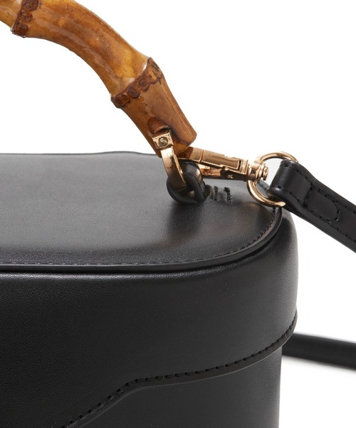 TREASURE TOPKAPI（トレジャートプカピ）の「【雑誌掲載】【TREASURE TOPKAPI】 バンブーハンドル クラシック バニティ バッグ（ハンドバッグ・レディース・オレンジ/ブラウン/ブラック・FREE）」の9枚目の写真