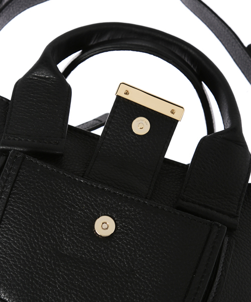 SEE BY CHLOE（シーバイクロエ）の「MINI HANDBAG WITH CROSS BODY STRAP（ショルダーバッグ・レディース・ブラック・FREE）」の5枚目の写真