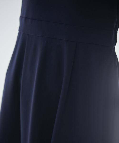 VIS（ビス）の「【270days美ストレッチシリーズ】【洗える】スキッパーワンピース（ワンピース・レディース・ネイビー/ブラック/イエロー/ピンク系その他2・FREE）」の22枚目の写真