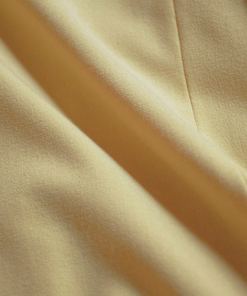 VIS（ビス）の「【270days美ストレッチシリーズ】【洗える】スキッパーワンピース（ワンピース・レディース・ネイビー/ブラック/イエロー/ピンク系その他2・FREE）」の9枚目の写真