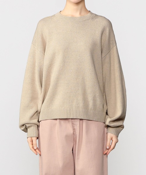 ORCIVAL / クルーネック プルオーバー ニット ORCIVAL/オーシバル] クルーネック ボーダーニットプルオーバー