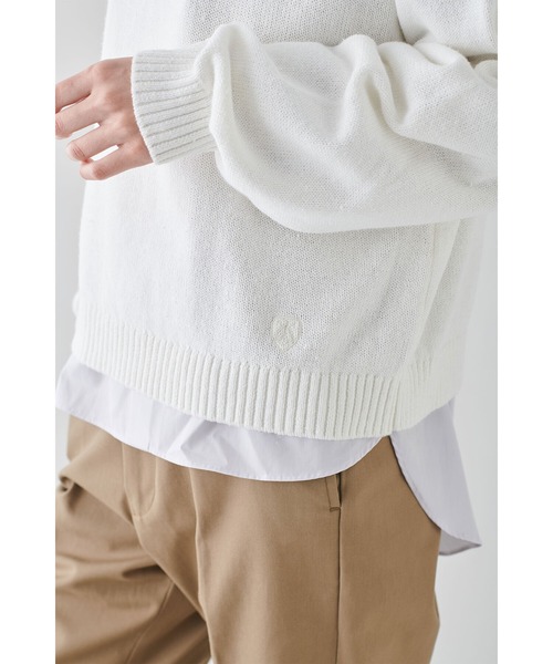 ORCIVAL（オーシバル）の「ORCIVAL | クルーネック プルオーバーニット