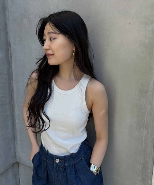 feepur（フェピュール）の「カップ付きアメスリタンク（タンクトップ・レディース・ブラック/オリーブ/ホワイト/オートミール・MEDIUM）」の22枚目の写真