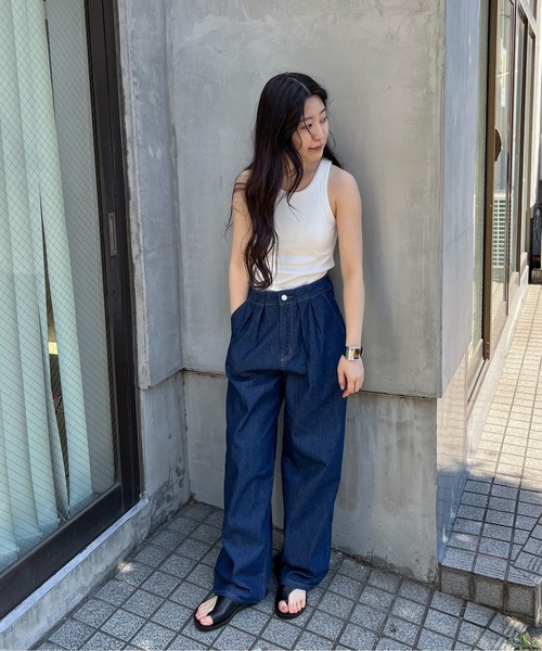 feepur（フェピュール）の「カップ付きアメスリタンク（タンクトップ・レディース・ブラック/オリーブ/ホワイト/オートミール・MEDIUM）」の13枚目の写真