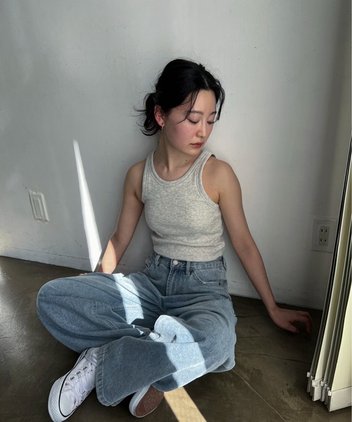 feepur（フェピュール）の「カップ付きアメスリタンク（タンクトップ・レディース・ブラック/オリーブ/ホワイト/オートミール・MEDIUM）」の11枚目の写真