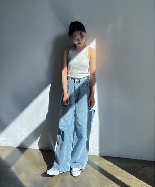 feepur（フェピュール）の「カップ付きアメスリタンク（タンクトップ・レディース・ブラック/オリーブ/ホワイト/オートミール・MEDIUM）」の14枚目の写真