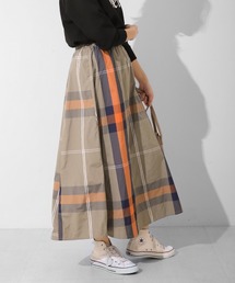 Bou Jeloud | 【選べる6色展開】カラーチェックタフタスカート(スカート)