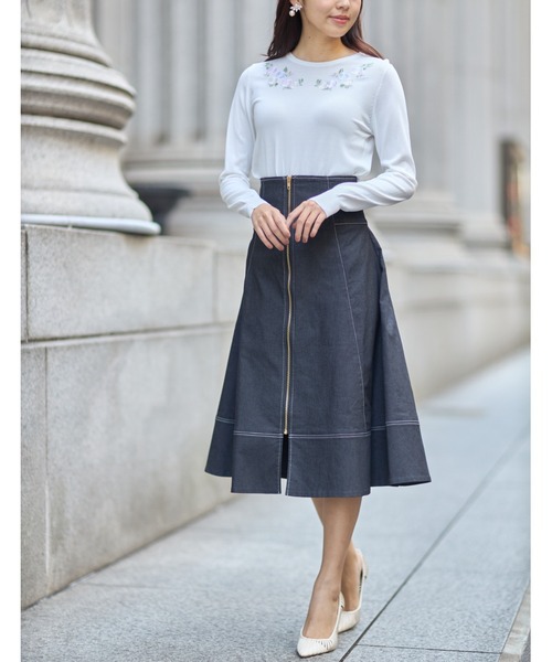 tocco closet（トッコ クローゼット）の「フロントファスナーデニム