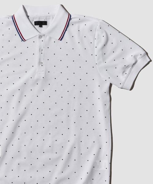 ADPOSION(アドポーション)の「吸汗速乾 T/C鹿の子ポロシャツ(ポロシャツ・メンズ・ホワイト系3/ホワイト系5/ブラック系2/ブラック系4/グリーン系1/ネイビー系2/ブルー/ホワイト系1/ホワイト系2/ネイビー系3/ブラウン/ホワイト系4/ブラック系1/ブラック系3/グリーン系2/ネイビー系1・MEDIUM/LARGE/X-LARGE)」の5枚目の写真