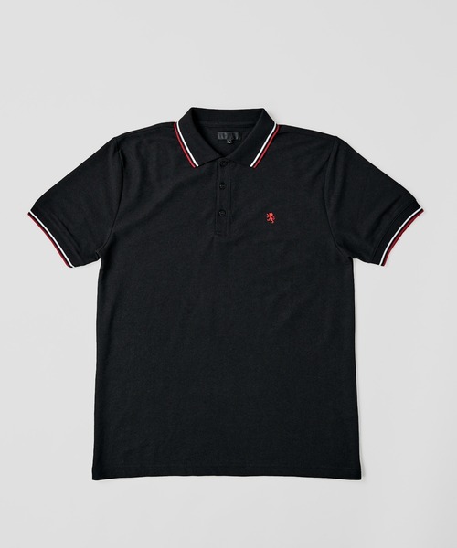 ADPOSION(アドポーション)の「吸汗速乾 T/C鹿の子ポロシャツ(ポロシャツ・メンズ・ホワイト系3/ホワイト系5/ブラック系2/ブラック系4/グリーン系1/ネイビー系2/ブルー/ホワイト系1/ホワイト系2/ネイビー系3/ブラウン/ホワイト系4/ブラック系1/ブラック系3/グリーン系2/ネイビー系1・MEDIUM/LARGE/X-LARGE)」の21枚目の写真