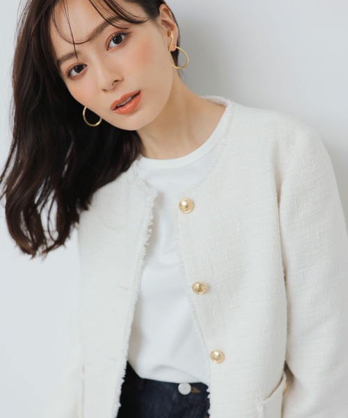 スリムフィットTシャツ（Tシャツ/カットソー）｜anuans（アニュアンス