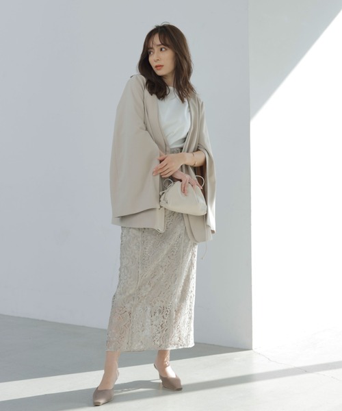 スリムフィットTシャツ（Tシャツ/カットソー）｜anuans（アニュアンス