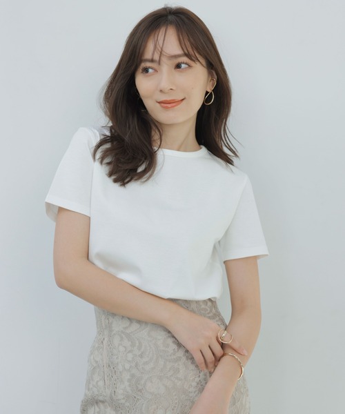スリムフィットコットンTシャツ a-sfcstshirt-white-m.jpg