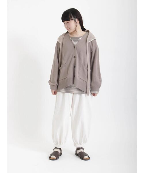 Samansa Mos2（サマンサ モスモス）の「飛び刺繍かぎ針スカーフ（ストール/ショール・レディース・モカ/キナリ・ﾌﾘ-）」の8枚目の写真