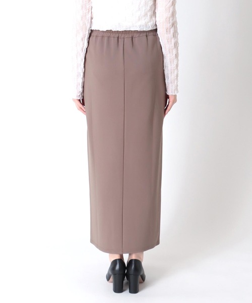 TITE IN THE STORE（ティテ　インザ　ストア）の「ソフトダンボールタイトスカート（スカート・レディース・オフホワイト/ブラック/ブラウン・38）」の14枚目の写真