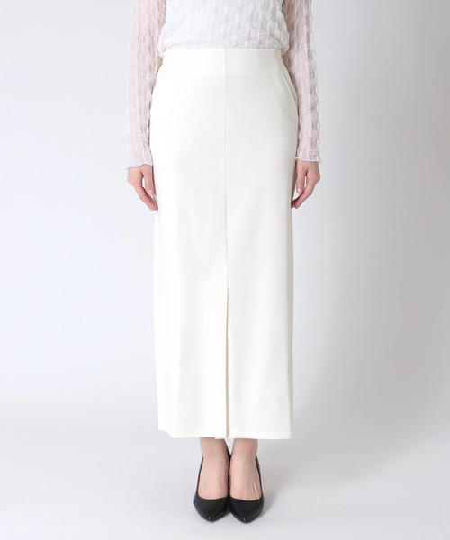 TITE IN THE STORE（ティテ　インザ　ストア）の「ソフトダンボールタイトスカート（スカート・レディース・オフホワイト/ブラック/ブラウン・38）」の20枚目の写真