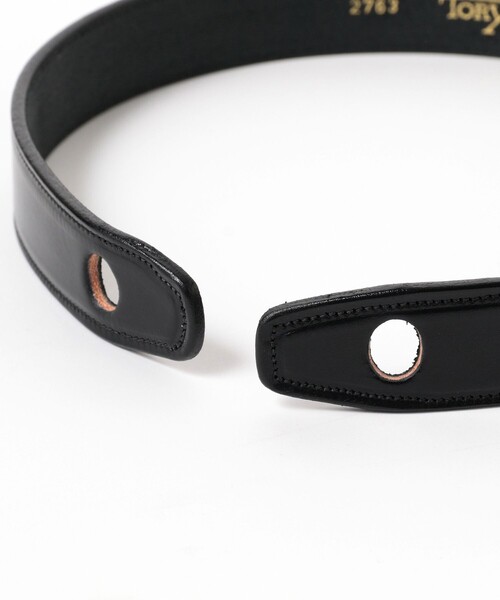 BEAMS BOY(ビームスボーイ)の「TORY LEATHER / Scarf Belt(ベルト・レディース・ブラック/カーキ・28inch)」の3枚目の写真