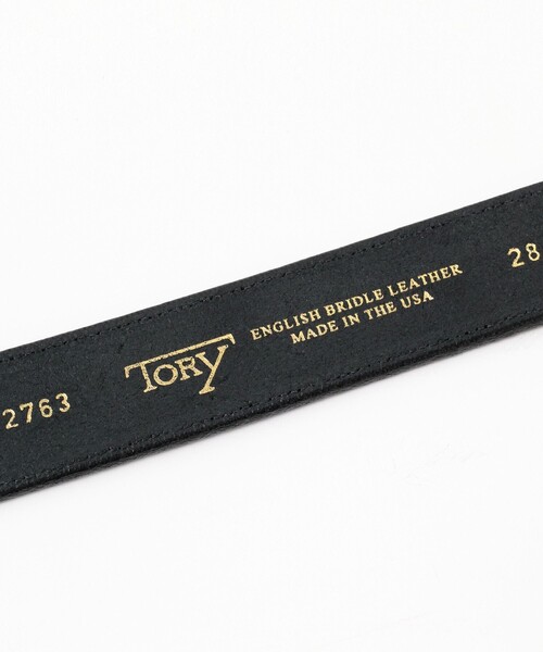 BEAMS BOY(ビームスボーイ)の「TORY LEATHER / Scarf Belt(ベルト・レディース・ブラック/カーキ・28inch)」の5枚目の写真