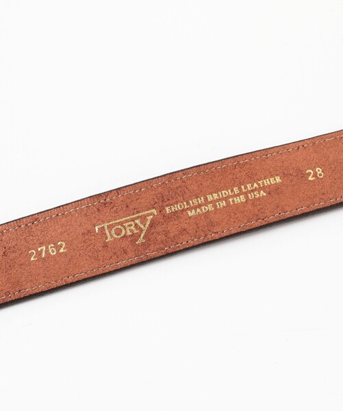 BEAMS BOY(ビームスボーイ)の「TORY LEATHER / Scarf Belt(ベルト・レディース・ブラック/カーキ・28inch)」の8枚目の写真