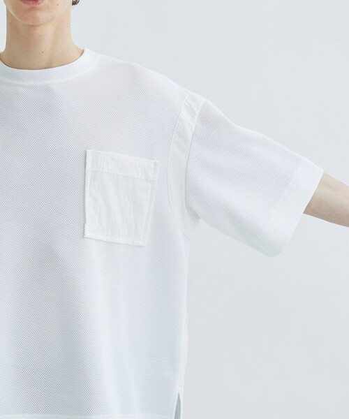 th products(ティーエイチプロダクト)の「【th products/ティーエイチプロダクツ】Oversized Big Tee(Tシャツ/カットソー・メンズ・ホワイト/ブラック・1/2)」の13枚目の写真