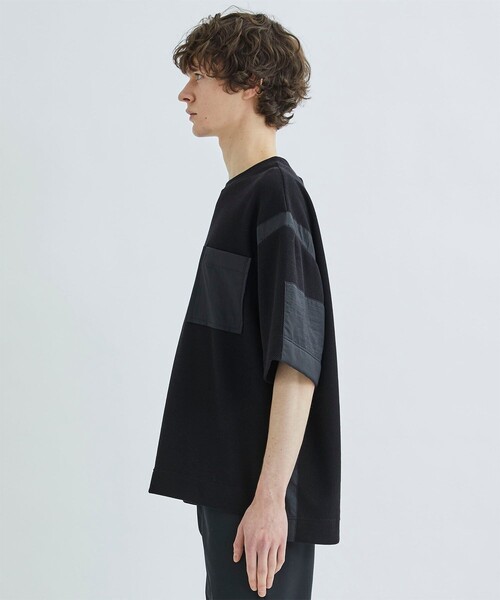 th products(ティーエイチプロダクト)の「【th products/ティーエイチプロダクツ】Oversized Big Tee(Tシャツ/カットソー・メンズ・ホワイト/ブラック・1/2)」の7枚目の写真