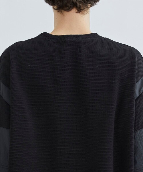 th products(ティーエイチプロダクト)の「【th products/ティーエイチプロダクツ】Oversized Big Tee(Tシャツ/カットソー・メンズ・ホワイト/ブラック・1/2)」の5枚目の写真