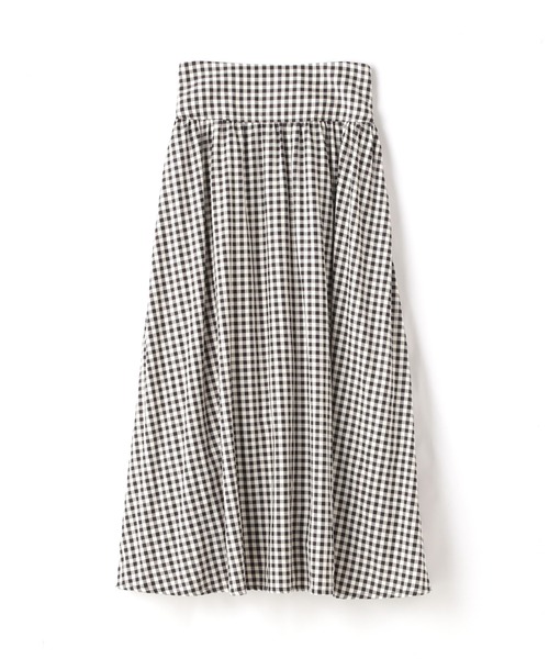 N.（N. Natural Beauty Basic）（エヌエヌナチュラルビューティーベーシック）の「【S Size Line】ギンガムギャザースカート（スカート・レディース・ブラック系その他・SMALL/MEDIUM）」の17枚目の写真