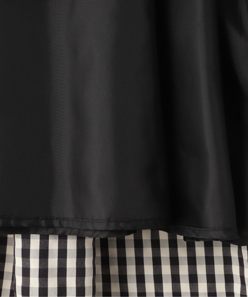 N.（N. Natural Beauty Basic）（エヌエヌナチュラルビューティーベーシック）の「【S Size Line】ギンガムギャザースカート（スカート・レディース・ブラック系その他・SMALL/MEDIUM）」の19枚目の写真