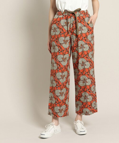 LE GLAZIK バディックパンツ　ルグラジック　イージーパンツ LE GLAZIK ル グラジック バティック柄 ドローストリング