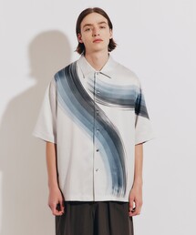 tk.TAKEO KIKUCHI | グラデカーブシャツ(シャツ/ブラウス)