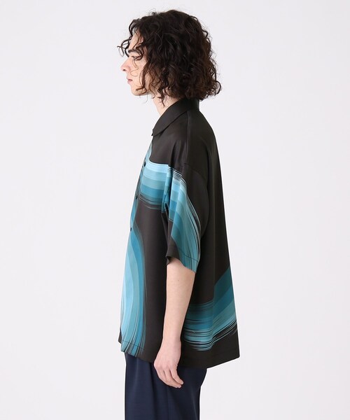 tk.TAKEO KIKUCHI（ティーケータケオキクチ）の「◆グラデカーブシャツ（シャツ/ブラウス・メンズ・ブラック系3/ネイビー系3/ライトグレー系3・01/02/03）」の6枚目の写真