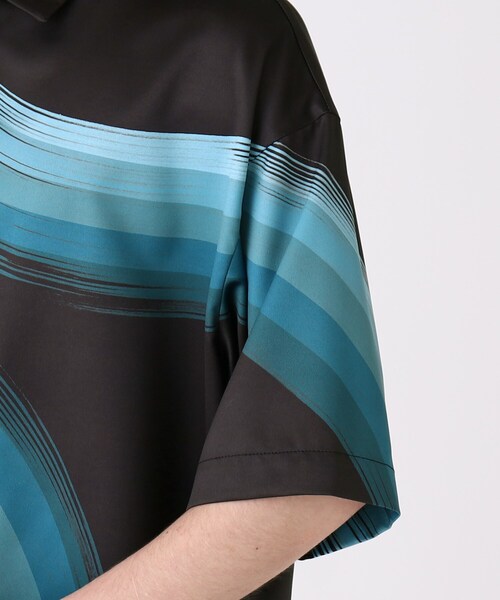 tk.TAKEO KIKUCHI（ティーケータケオキクチ）の「◆グラデカーブシャツ（シャツ/ブラウス・メンズ・ブラック系3/ネイビー系3/ライトグレー系3・01/02/03）」の9枚目の写真