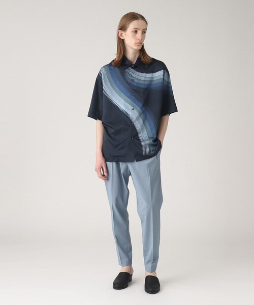 tk.TAKEO KIKUCHI（ティーケータケオキクチ）の「◆グラデカーブシャツ（シャツ/ブラウス・メンズ・ブラック系3/ネイビー系3/ライトグレー系3・01/02/03）」の18枚目の写真