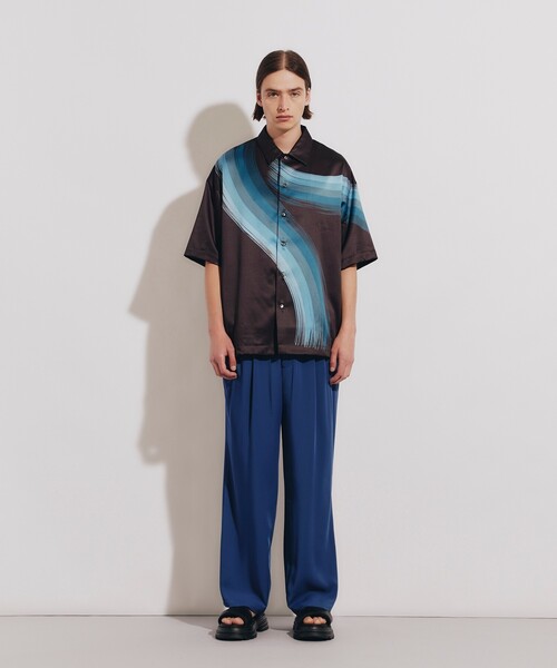 tk.TAKEO KIKUCHI（ティーケータケオキクチ）の「◆グラデカーブシャツ（シャツ/ブラウス・メンズ・ブラック系3/ネイビー系3/ライトグレー系3・01/02/03）」の22枚目の写真