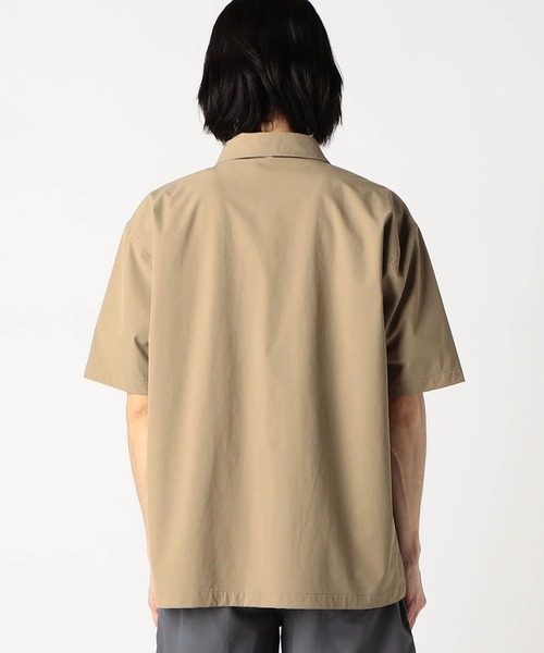 Grand PARK（グランドパーク）の「ソフトシェルオーバーシャツ（シャツ/ブラウス・メンズ・オレンジ/ライトグリーン/ベージュ/ネイビー・MEDIUM/LARGE）」の10枚目の写真