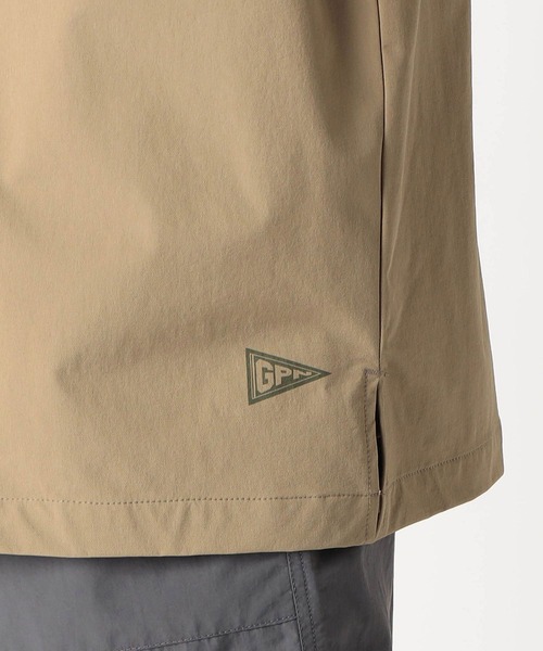 Grand PARK（グランドパーク）の「ソフトシェルオーバーシャツ（シャツ/ブラウス・メンズ・オレンジ/ライトグリーン/ベージュ/ネイビー・MEDIUM/LARGE）」の15枚目の写真