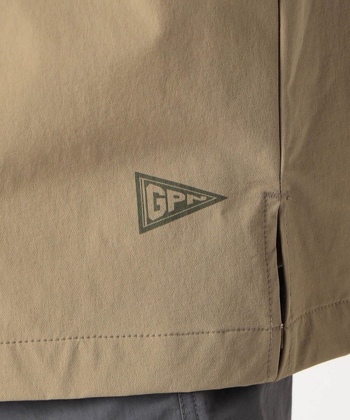 Grand PARK（グランドパーク）の「ソフトシェルオーバーシャツ（シャツ/ブラウス・メンズ・オレンジ/ライトグリーン/ベージュ/ネイビー・MEDIUM/LARGE）」の16枚目の写真