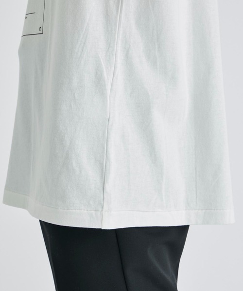 FAF(フェイク アス フラワーズ)の「【FAF/エフエーエフ】Contract Paper Tee(Tシャツ/カットソー・メンズ・ホワイト/グレー・MEDIUM/LARGE)」の3枚目の写真
