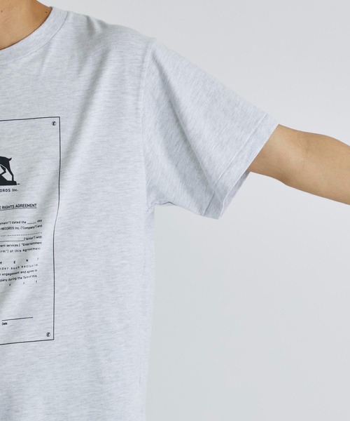FAF(フェイク アス フラワーズ)の「【FAF/エフエーエフ】Contract Paper Tee(Tシャツ/カットソー・メンズ・ホワイト/グレー・MEDIUM/LARGE)」の14枚目の写真
