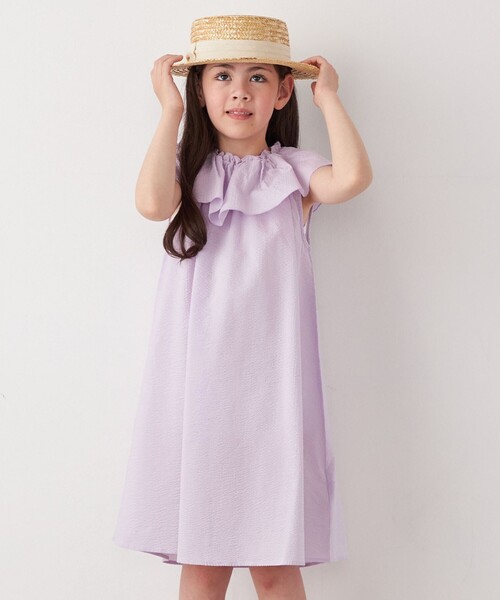 SHIPS any(シップス エニィ)の「SHIPS any: ストロー ボーターハット<KIDS>◇(ハット・キッズ・ベージュ/レッド/オフホワイト/ネイビー・MEDIUM/SMALL/ONE SIZE)」の5枚目の写真
