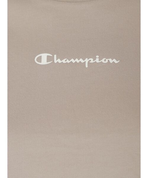 Champion（チャンピオン）の「Champion別注ロゴ入りTシャツ（Tシャツ/カットソー・レディース・ベージュ/オフホワイト/ミント・FREE）」の11枚目の写真
