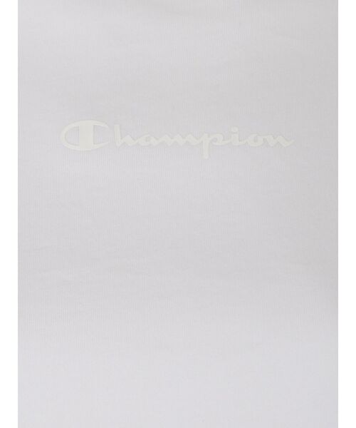 Champion（チャンピオン）の「Champion別注ロゴ入りTシャツ（Tシャツ/カットソー・レディース・ベージュ/オフホワイト/ミント・FREE）」の12枚目の写真