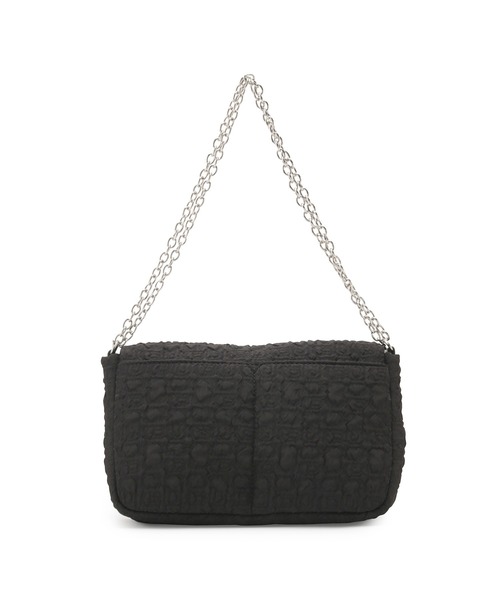 VIS(ビス)の「【2WAY】ポコポコ生地チェーンバッグ(ショルダーバッグ・レディース・ブラック/グリーン系その他/ベージュ系その他2・FREE)」の5枚目の写真