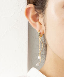 NOLLEY’S Sophi | スクリューキラパールイヤリング(イヤリング)