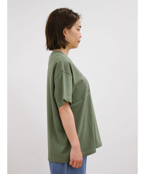 CRAFT STANDARD BOUTIQUE(クラフトスタンダードブティック)の「PORTTOWN Tee ◆(Tシャツ/カットソー・レディース・ブラック/カーキ/ホワイト・M/L)」の8枚目の写真